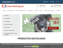 Tablet Screenshot of casa-rodriguez.com